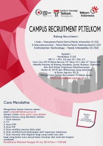 Lowongan Kerja PT. Telkom