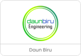 daun biru